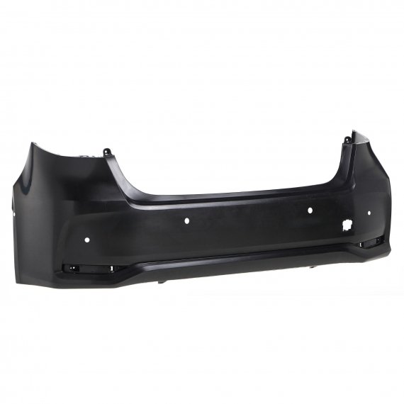 Pare-chocs arrière noir, 6 trous capteurs (Mod.Sedan) Toyota Corolla