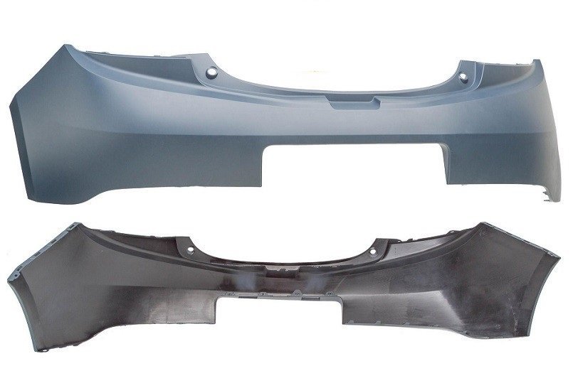 Pare-chocs arrière supérieur, apprêté (3 portes) Renault Megane
