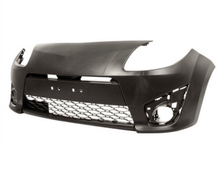 Pare-chocs avant noir, avec cache-crochet (Dynamic) Renault Twingo