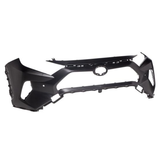 Pare-chocs avant noir avec 2 trous pour capteurs Toyota Rav 4
