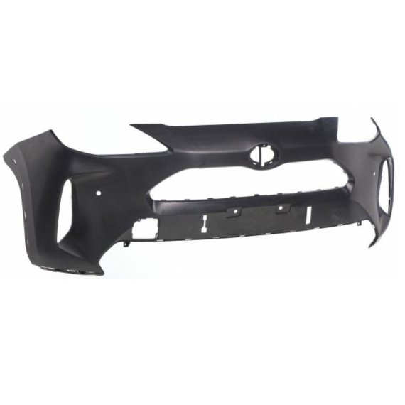 Pare-chocs avant noir avec 2 trous pour capteurs Toyota Yaris Cross