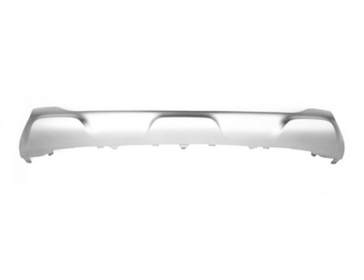 Spoiler central pare-chocs avant, gris clair Renault Captur
